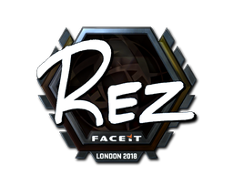Sticker | REZ (Foil) | London 2018