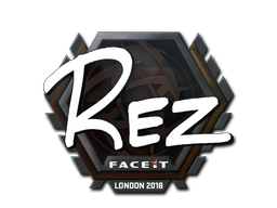 สติกเกอร์ | REZ | London 2018