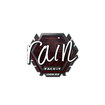 Sticker | rain | London 2018 image 360x360