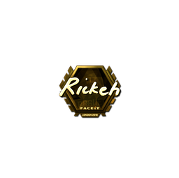 Sticker | Rickeh (Gold) | London 2018