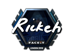 Adesivo | Rickeh (Brilhante) | Londres 2018