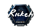 Sticker | Rickeh (Foil) | London 2018