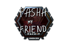 Sticker | pashaBiceps (Foil) | London 2018