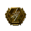 Sticker | Zeus (Gold) | London 2018 image 120x120