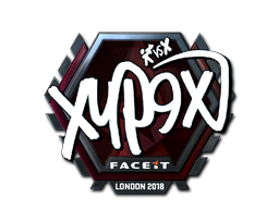 Klistremerke | Xyp9x (folie) | London 2018