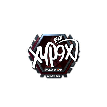 Sticker | Xyp9x (Foil) | London 2018 image 360x360