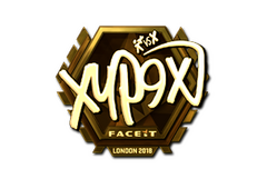 Sticker | Xyp9x (Gold) | London 2018