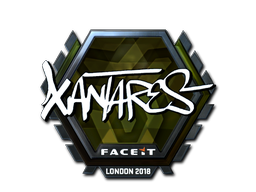 Sticker | XANTARES (Foil) | London 2018