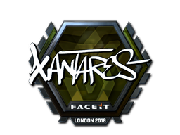 Sticker | XANTARES (Glimmend) | London 2018