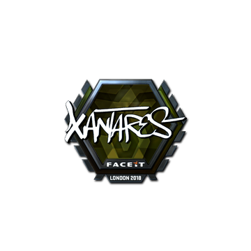 Sticker | XANTARES (Foil) | London 2018 image 360x360