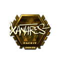 Sticker | XANTARES (Gold) | London 2018 image 120x120