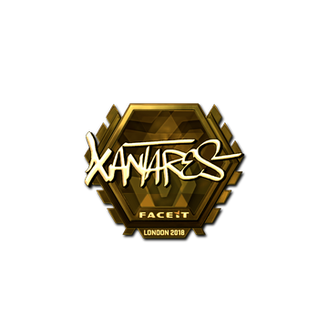 Sticker | XANTARES (Gold) | London 2018 image 360x360