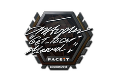 Sticker | GeT_RiGhT | London 2018