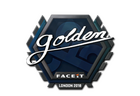 Sticker | Golden | London 2018