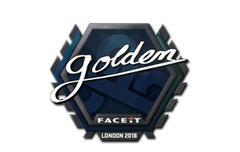 Sticker | Golden | London 2018