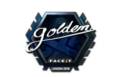 Sticker | Golden (Foil) | London 2018