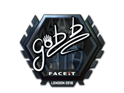 สติกเกอร์ | gob b (ฟอยล์) | London 2018