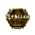 Sticker | FalleN (Gold) | London 2018 image 120x120