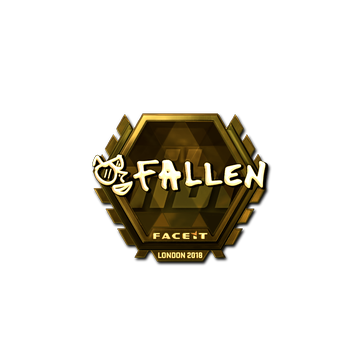 Sticker | FalleN (Gold) | London 2018 image 360x360