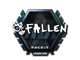 สติกเกอร์ | FalleN (ฟอยล์) | London 2018