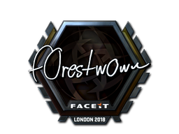 貼紙 | f0rest（閃亮）| London 2018