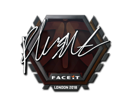 Klistermärke | flusha | London 2018