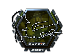 Sticker | Edward (Foil) | London 2018