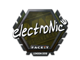 Sticker | electronic | London 2018