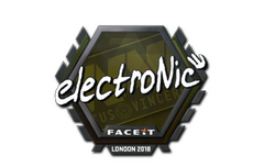 Sticker | electronic | London 2018