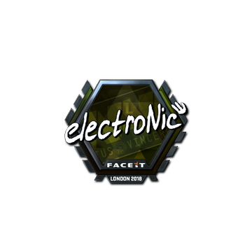 Sticker | electronic (Foil) | London 2018 image 360x360