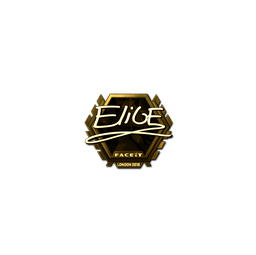 Sticker | EliGE (Gold) | London 2018