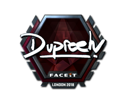 Autocolante | dupreeh (Foil) | Londres 2018