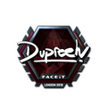 Sticker | dupreeh (Foil) | London 2018 image 120x120