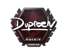 Klistermærke | dupreeh | London 2018