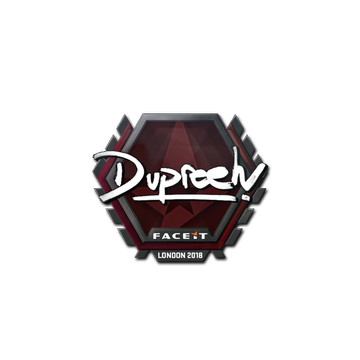 Sticker | dupreeh | London 2018 image 360x360