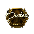 Sticker | draken (Gold) | London 2018 image 120x120