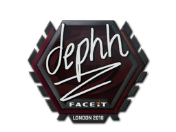 สติกเกอร์ | dephh | London 2018