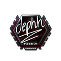 Sticker | dephh (Foil) | London 2018 image 120x120