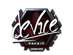 Adesivo | device (Brilhante) | Londres 2018