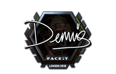 Sticker | dennis (Foil) | London 2018