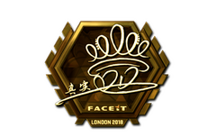 Sticker | DD (Gold) | London 2018