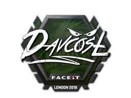 Abțibild | DavCost | London 2018