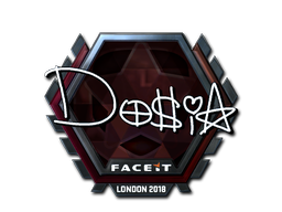 貼紙 | Dosia（閃亮）| London 2018