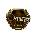 Sticker | Dosia (Gold) | London 2018 image 120x120