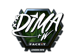 Matrica | Dima (fóliás) | London 2018