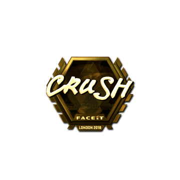 Sticker | crush (Gold) | London 2018 image 360x360