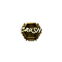 Sticker | crush (Gold) | London 2018