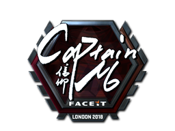 Sticker | captainMo (Glimmend) | London 2018