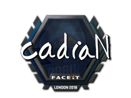 Abțibild | cadiaN | London 2018