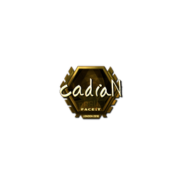 Sticker | cadiaN (Gold) | London 2018